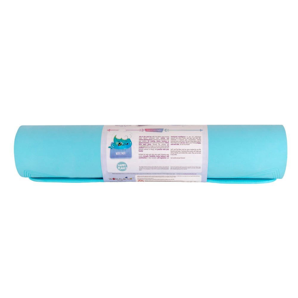 Adult Eco Yoga Mat - Wave