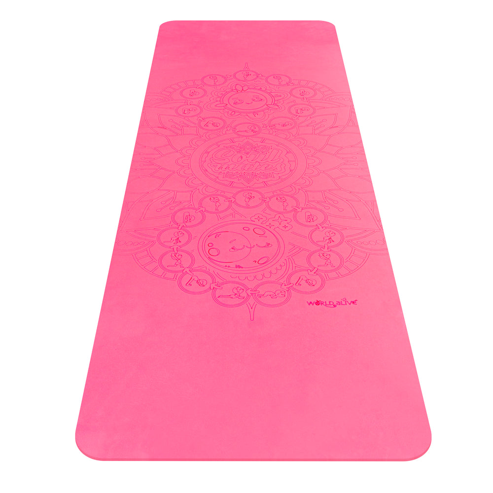 Adult Eco Yoga Mat - Sun and Moon