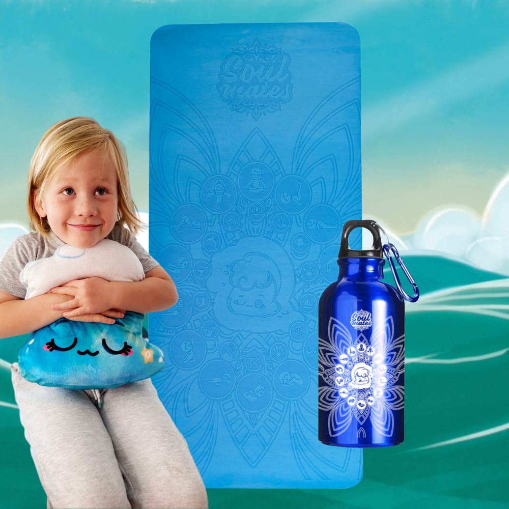 Yoga and Mindfulness Gift Set for Kids - Wave