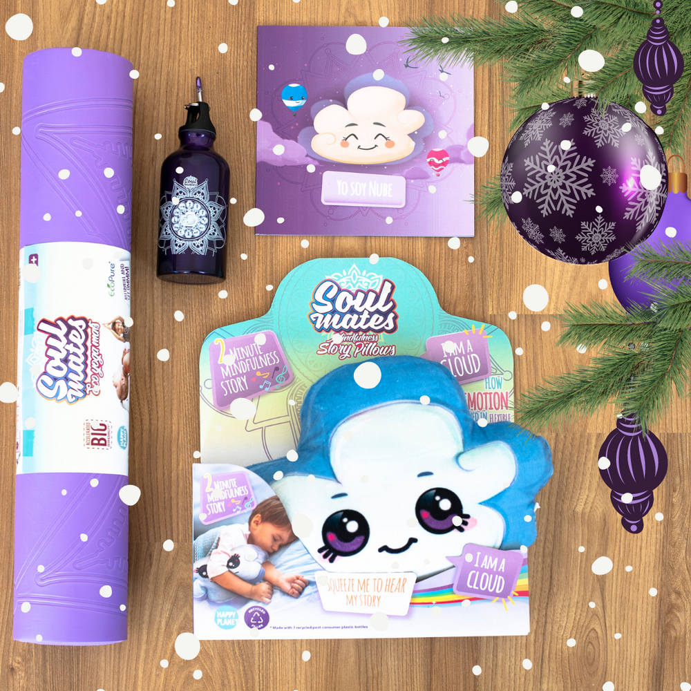 Yoga and Mindfulness Gift Set for Kids - Cloud