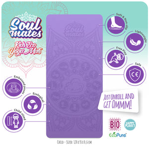 Kids Eco Yoga Mat - Cloud